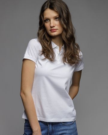 WHITE WOMEN'S SHORT SLEEVE T-SHIRT 2D26SS4528SS0105