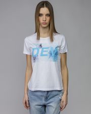 WHITE WOMEN'S SHORT SLEEVE T-SHIRT