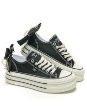 BLACK WOMEN'S SNEAKER  - NINA