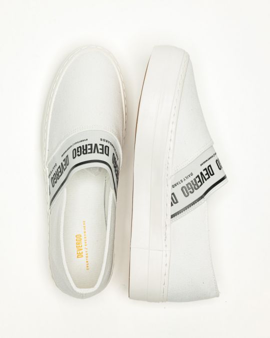 WHITE WOMEN'S BALLERINA  - HAVANA DE26SS3535CA KD