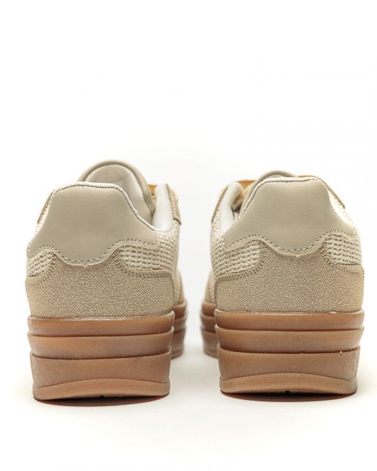 BEIGE WOMEN'S SNEAKER  - CAROLINA DE26SS5503PU BF