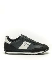 BLACK MEN'S SNEAKER - BOMBAY