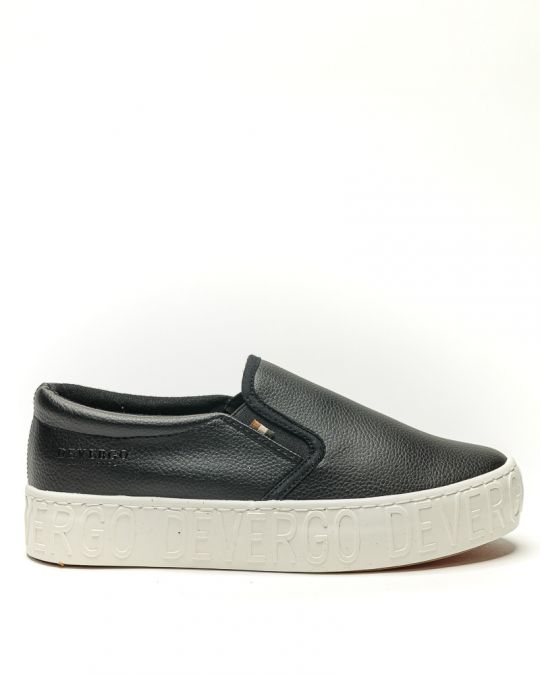 BLACK WOMEN'S BALLERINA  - HELIA PU DE26SS3515PU KD