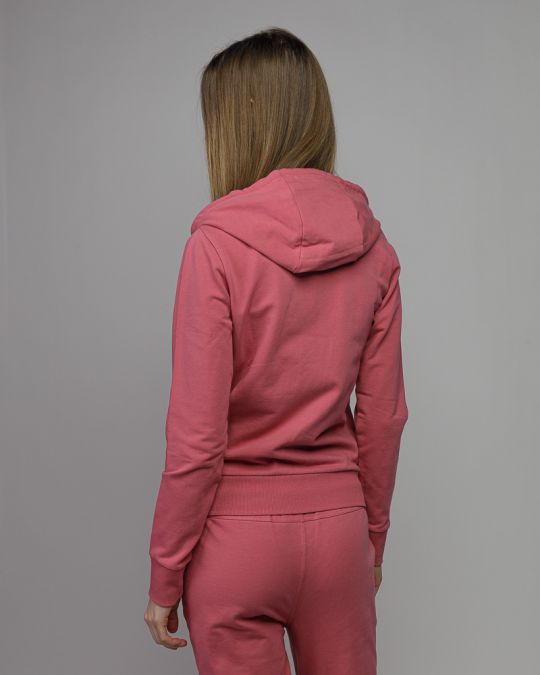 PINK WOMEN'S HOODED ZIP SWEATER 2D26SS4587KA0705