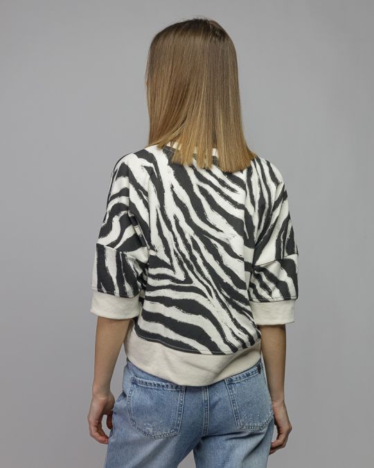 BLACK WOMEN'S SWEATSHIRT 2D26SS4590SS0705