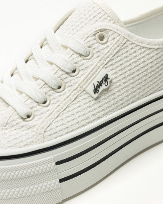 WHITE WOMEN'S SNEAKER  - NILLA DE26SS5530CA UL