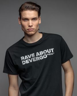 BLACK MEN'S SHORT SLEEVE T-SHIRT 1D26SS4040SS0105