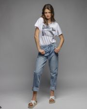 WHITE WOMEN'S SHORT SLEEVE T-SHIRT