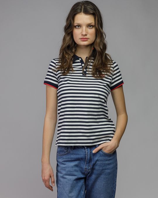 BLUE WOMEN'S SHORT SLEEVE T-SHIRT 2D26SS4528SS0105
