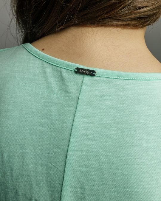 BLUE WOMEN'S SHORT SLEEVE T-SHIRT 2D26SS4537SS0105