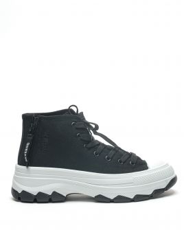 BLACK WOMEN'S SNEAKER  - ROBIN DE26SS3519CA KD