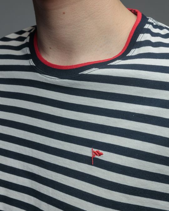 BLUE MEN'S SHORT SLEEVE T-SHIRT 1D26SS4030SS0105