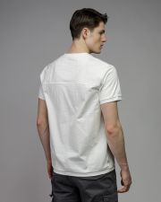 WHITE MEN'S SHORT SLEEVE T-SHIRT