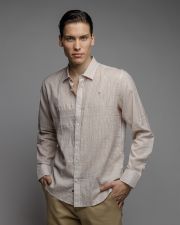 BEIGE MEN'S SHIRT