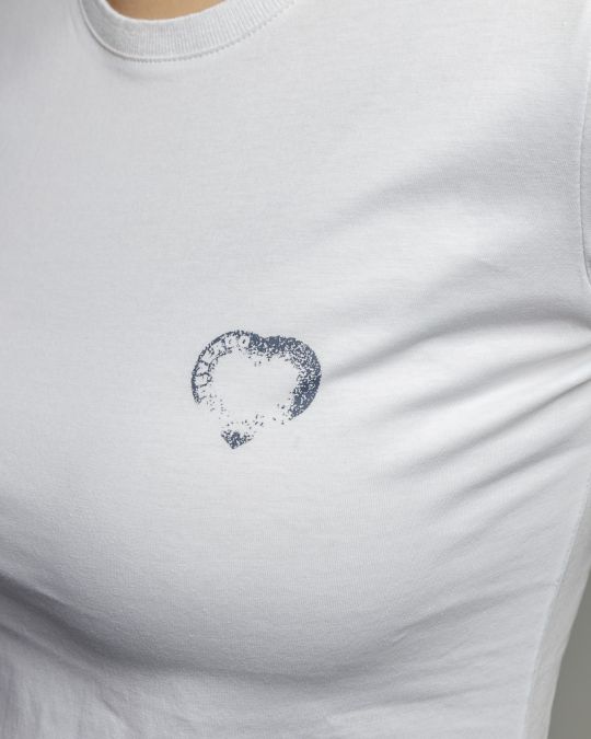 WHITE WOMEN'S SHORT SLEEVE T-SHIRT 2D26SS4530SS0105