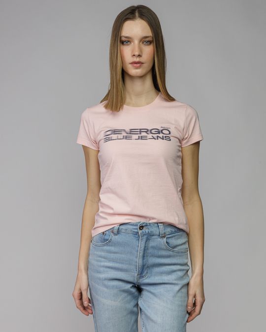 PINK WOMEN'S SHORT SLEEVE T-SHIRT 2D26SS4549SS0105