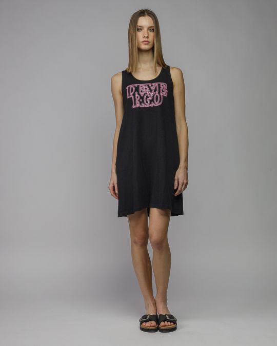 BLACK WOMEN'S DRESS 2D26SS9542DR3805