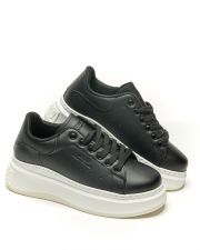 BLACK WOMEN'S SNEAKER  - STACEY