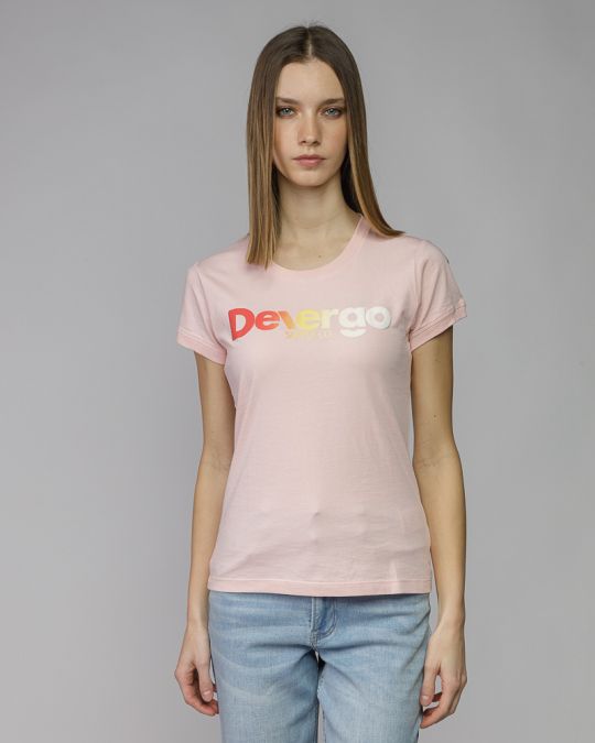 PINK WOMEN'S SHORT SLEEVE T-SHIRT 2D26SS4544SS0105