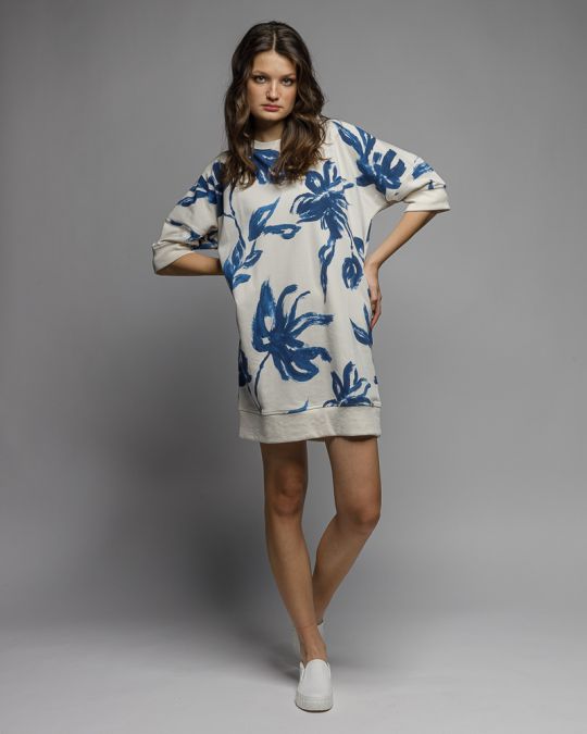 BLUE WOMEN'S DRESS 2D26SS9550DR0705