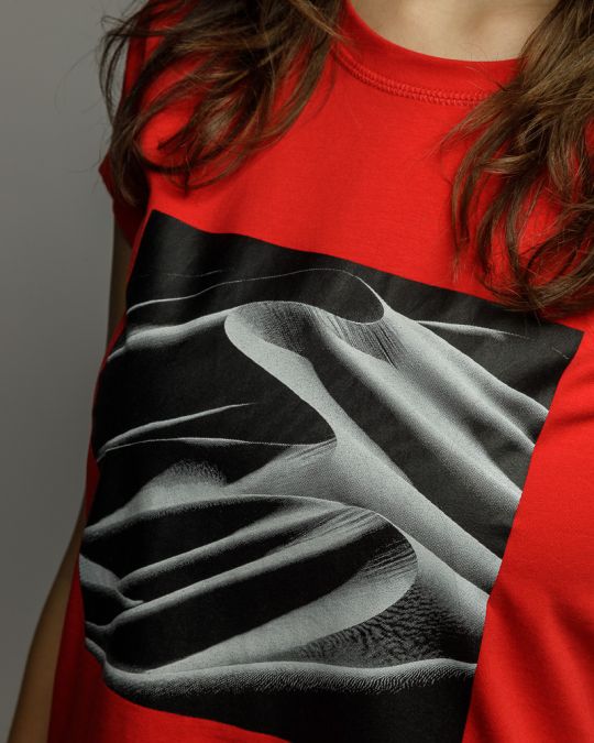 RED WOMEN'S DRESS 2D26SS9593DR0224