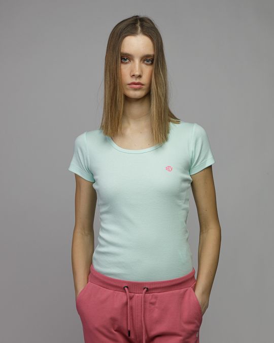 BLUE WOMEN'S SHORT SLEEVE T-SHIRT 2D26SS4521SS3305