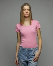 PINK WOMEN'S SHORT SLEEVE T-SHIRT