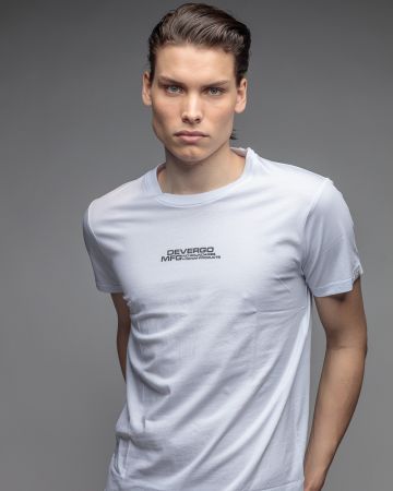 WHITE MEN'S SHORT SLEEVE T-SHIRT 1D26SS4022SS0105