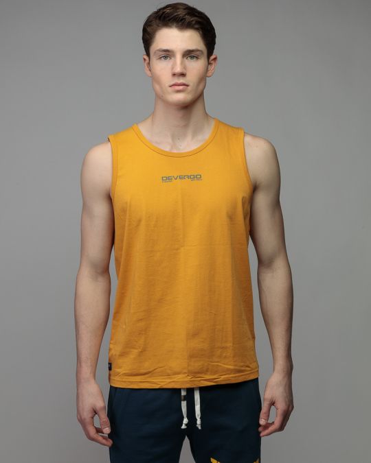 YELLOW MEN'S SINGLET 1D26SS4013SL0105
