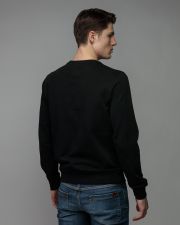 BLACK MEN'S SWEATSHIRT