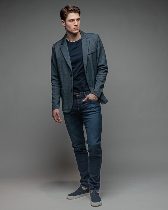 BLUE MEN'S BLAZER 1D26SS7007KA0705