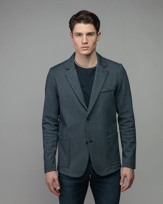 BLUE MEN'S BLAZER 1D26SS7007KA0705