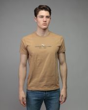 BROWN MEN'S SHORT SLEEVE T-SHIRT