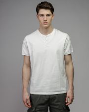 WHITE MEN'S SHORT SLEEVE T-SHIRT