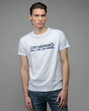 WHITE MEN'S SHORT SLEEVE T-SHIRT