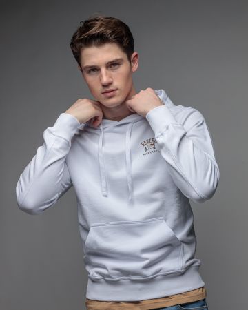 WHITE MEN'S SWEATSHIRT 1D26SS4089LS0705