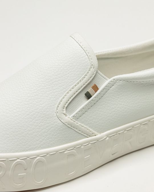 WHITE WOMEN'S BALLERINA  - HELIA PU DE26SS3515PU KD