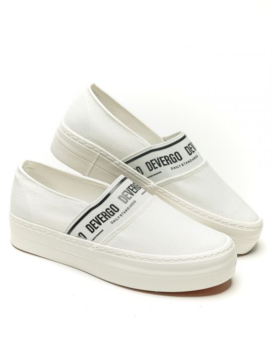 WHITE WOMEN'S BALLERINA  - HAVANA DE26SS3535CA KD