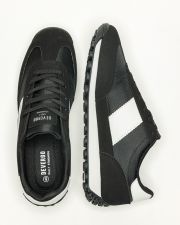 BLACK MEN'S SNEAKER - BOMBAY
