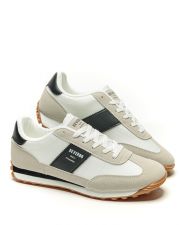 WHITE MEN'S SNEAKER - BOMBAY