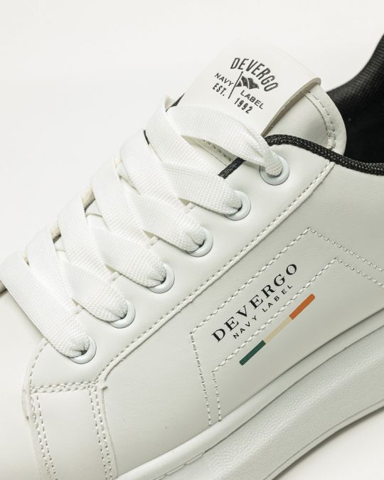 WHITE MEN'S SNEAKER  - GOLD DE26SS5023PU UL