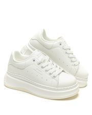 WHITE WOMEN'S SNEAKER  - STACEY