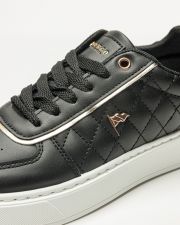 BLACK WOMEN'S SNEAKER  - LAURA