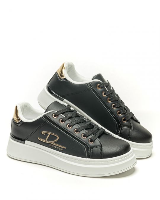 BLACK WOMEN'S SNEAKER  - LEONI DE26SS5531PU UL