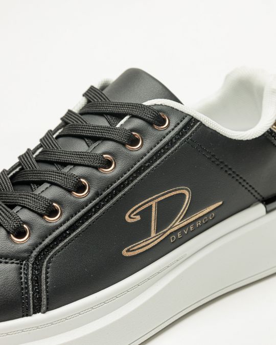 BLACK WOMEN'S SNEAKER  - LEONI DE26SS5531PU UL