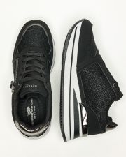 BLACK WOMEN'S SNEAKER  - PEARL