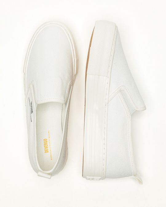 WHITE WOMEN'S BALLERINA  - CALISA DE26SS3536CA KD