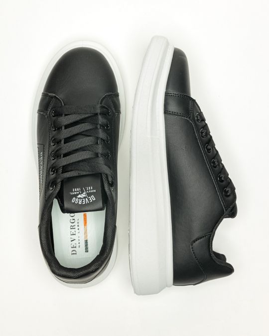 BLACK MEN'S SNEAKER  - GOLD DE26SS5023PU UL