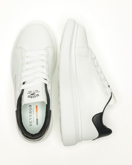 WHITE MEN'S SNEAKER  - GOLD DE26SS5023PU UL