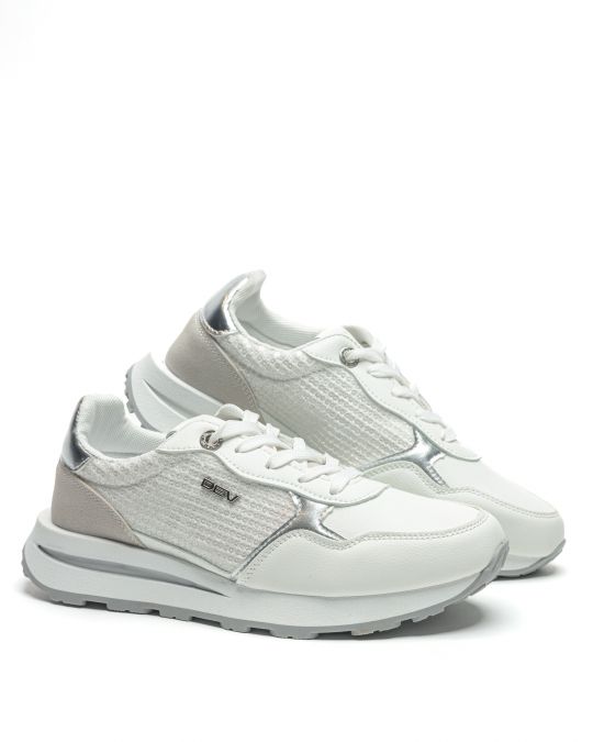 WHITE WOMEN'S SNEAKER  - DONNA DE26SS3505PU BF